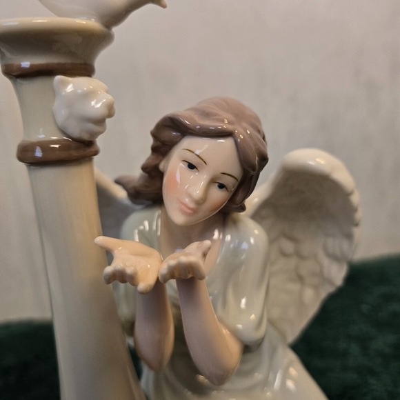 Porcelin Angel Grandeur Noel Collector Edition 2002 Christmas Holiday Decor NWOT - Picture 7 of 15